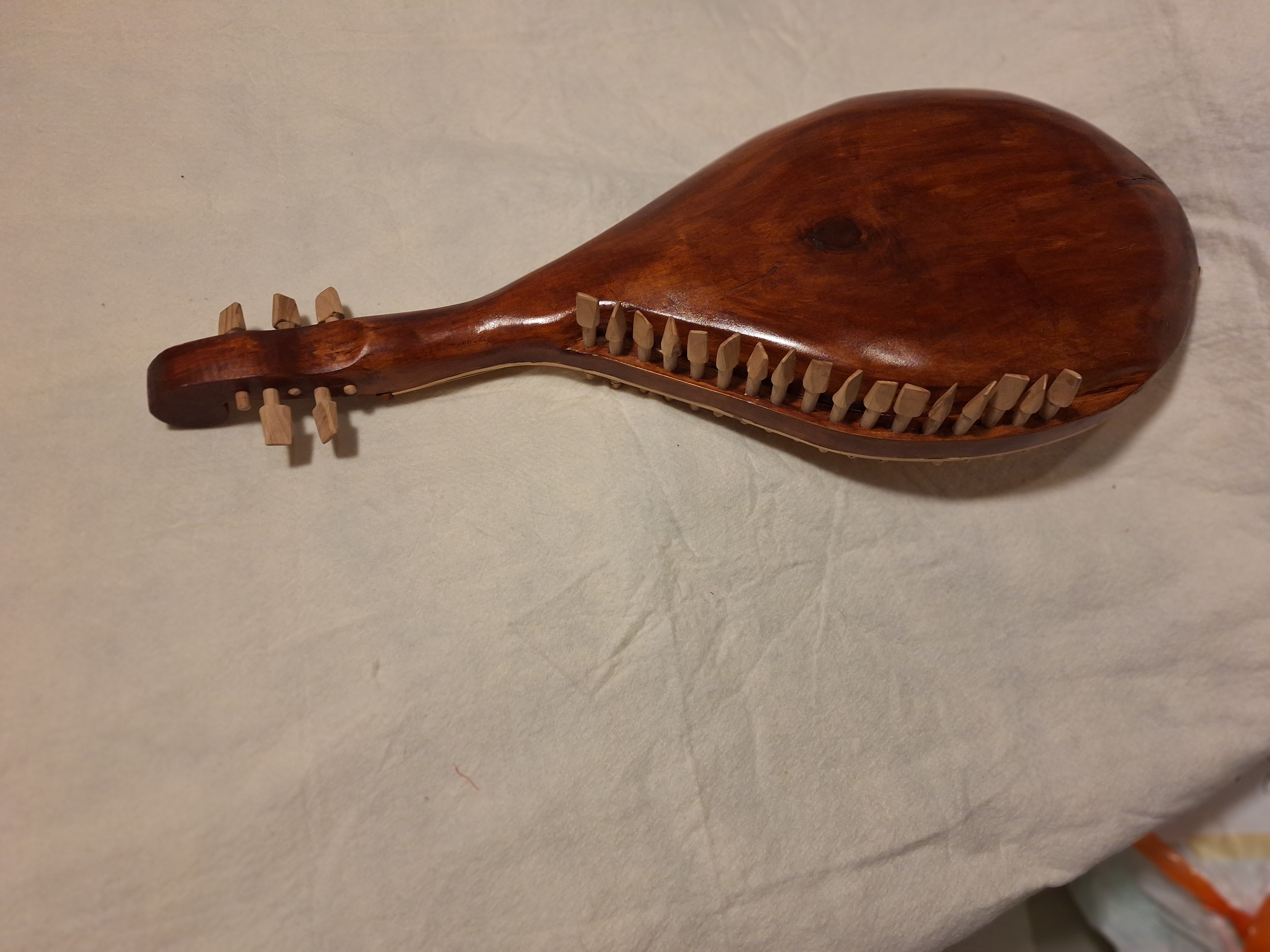Detail of latest folk bandura