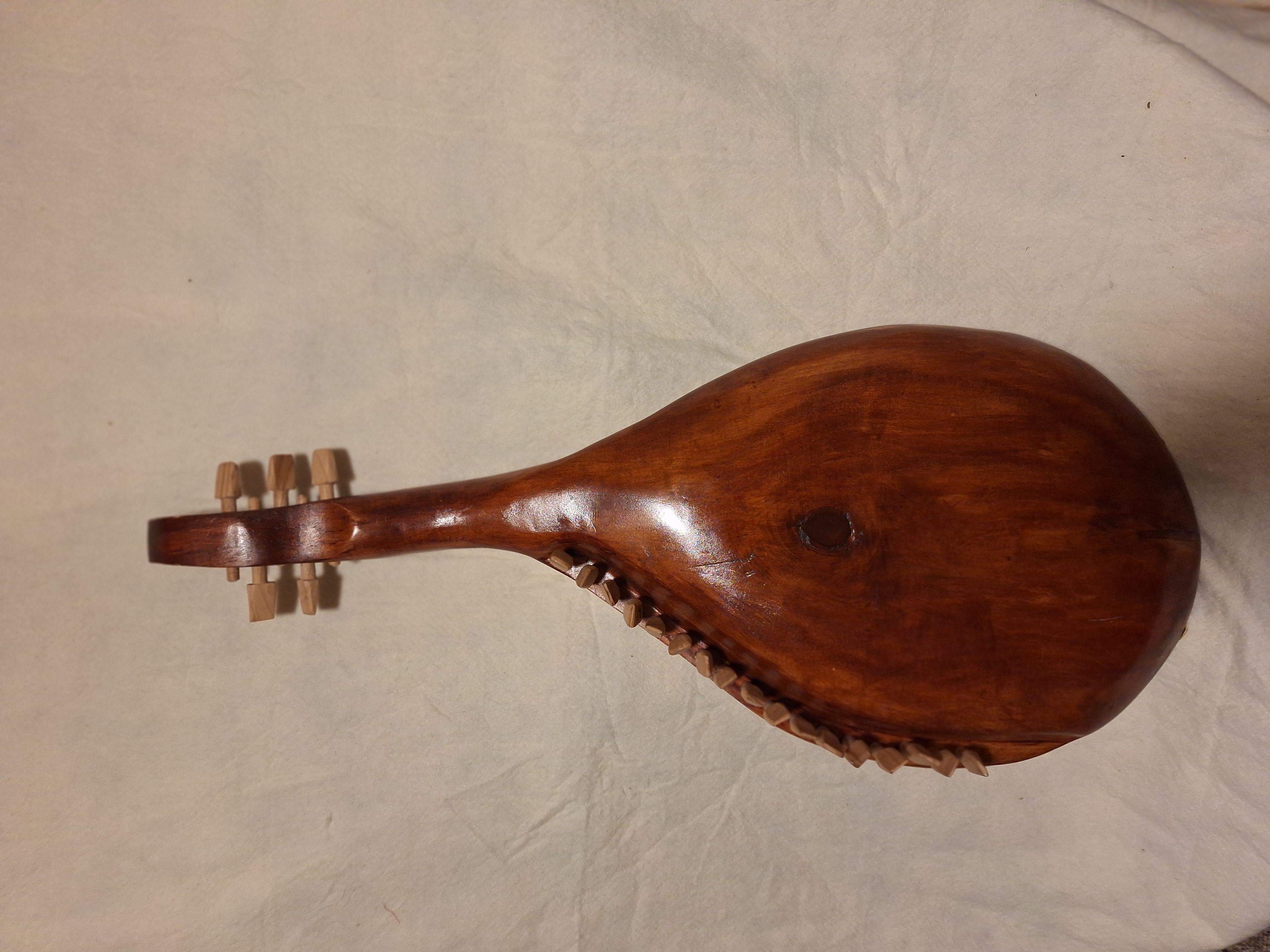 Detail of latest folk bandura